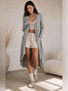 JOAH BROWN SOLEIL CARDIGAN, OS